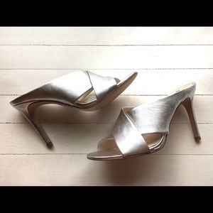 LOUISE ET CIE SILVER SANDALS